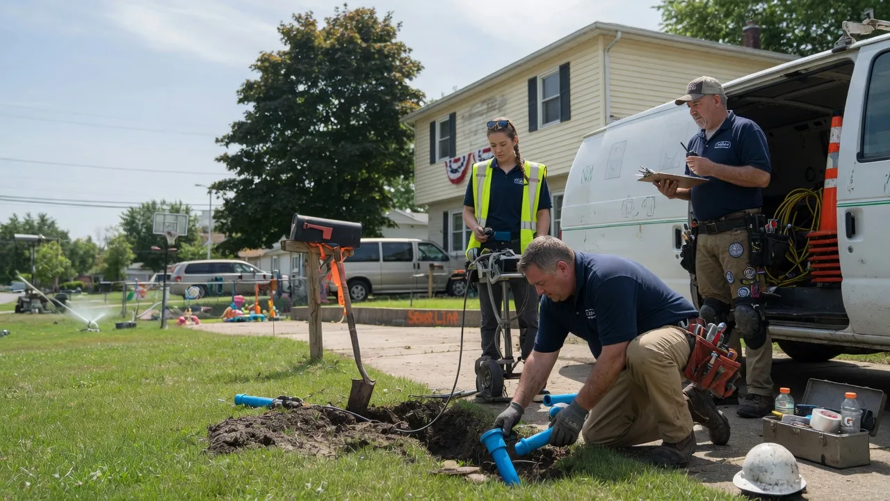 Slab Leak Repair in New Waverly, IN near me